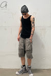 BORIS BIDJAN SABERI Shorts SS22 P8.1 F0406C Charcoal